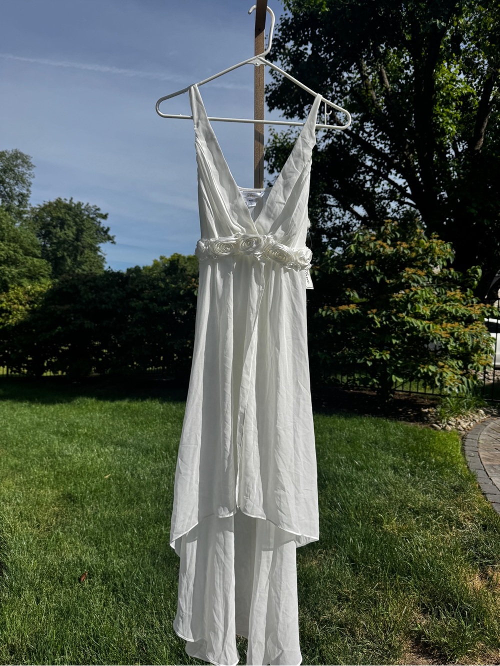 Nwt Romantic Bridal Vintage Flora Ivory sheer Romantic Cottagecore Nightgown med